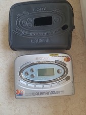 Walkman Sony Vintage Wm-FX477 Con Custodia Originale. Perfettamente Funzionante 