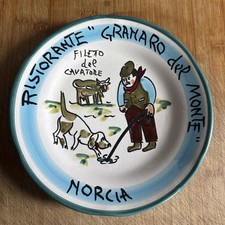 piatto Buon Ricordo Granaro Del Monte Norcia, Filetto 1993 ￼