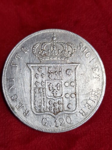 Piastra 120 grana 1855 - grana,