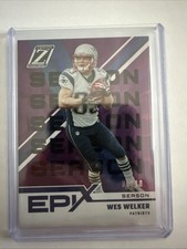 Panini Zenith 2022 - Epix Viola Wes Welker #EP-10 Stagione /10