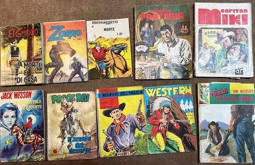 Fumetti vintage western - western, vari