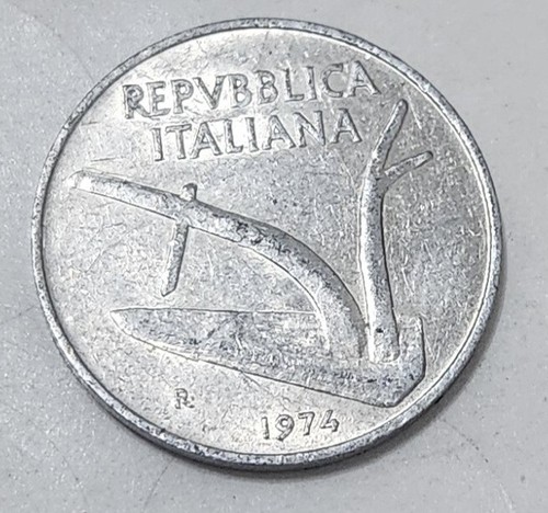 Italy ten lire - (10),