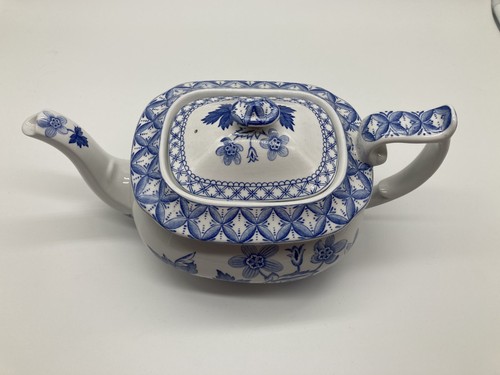 Teiera spode blu geranio - spode,