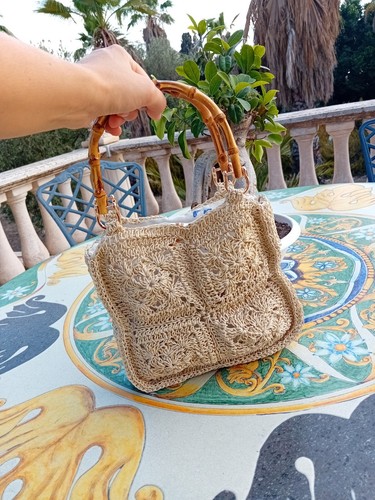 Borsa handmade all uncinetto - handmade, all'uncinetto