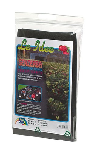 Telo nero tnt per pacciamatura - per,