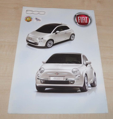 Fiat 500 depliant brochure - fiat,