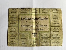 1942/44 Foodcard German Army
