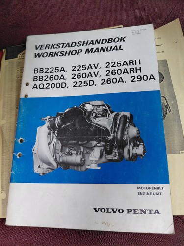 1980 volvo penta workshop - volvo,