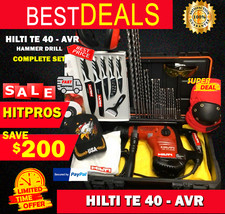 HILTI TE 40-AVR HAMMER DRILL