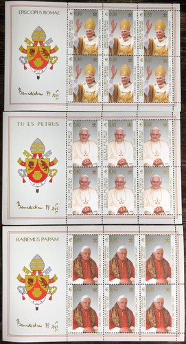 Vaticano 2005 foglietti - vaticano,