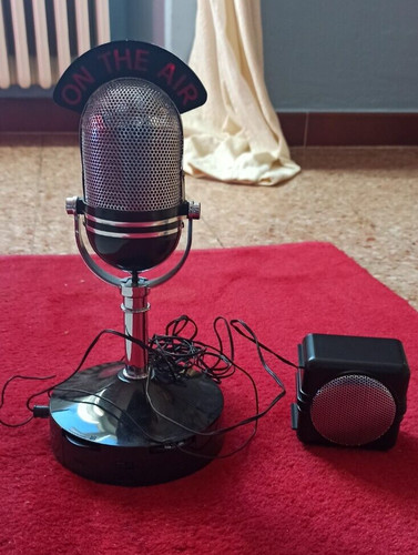 Radio microfono vintage - fm,