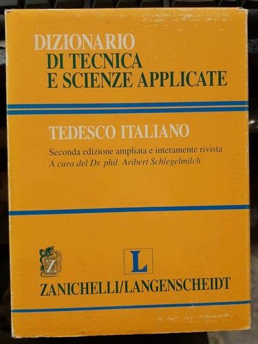 Dizionario scienze applicate - scienze,