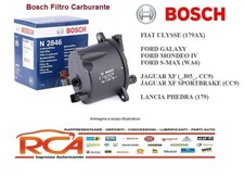 FILTRO GASOLIO BOSCH ••	FIAT ULYSSE  FORD GALAXY, MONDEO IV  S-MAX JAGUAR XF 