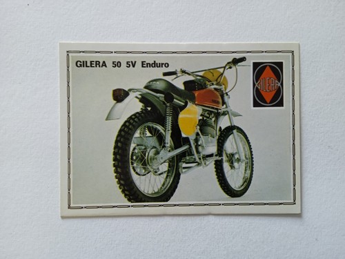 Figurina supermoto panini 1975 - figurina,