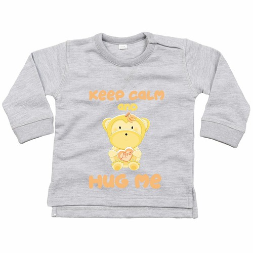 Felpa neonato keep - calm, and