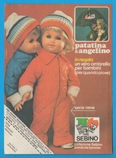Sebino Patatina & Angelino pubblicità advertising werbung clipping MA1055