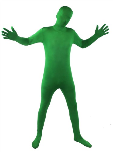 Tuta pelle verde giorno san - pelle,