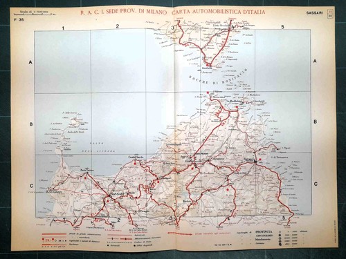 Carta geografica stradale
