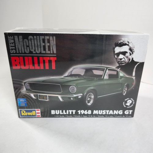 Revell steve mcqueen bullitt - revell,