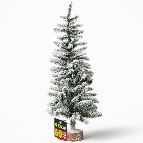 Albero natale innevato - di,