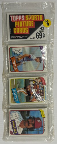Topps baseball 1980 raro - baseball,