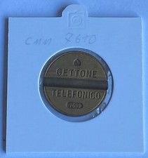 Gettone telefonico cmm - telefonico,