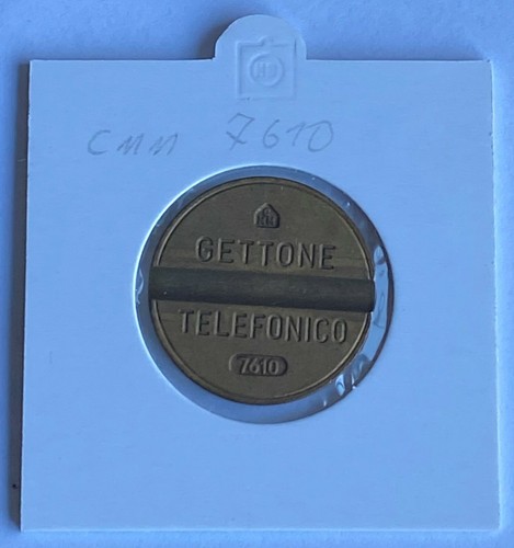 Gettone telefonico cmm 7610 - gettone,