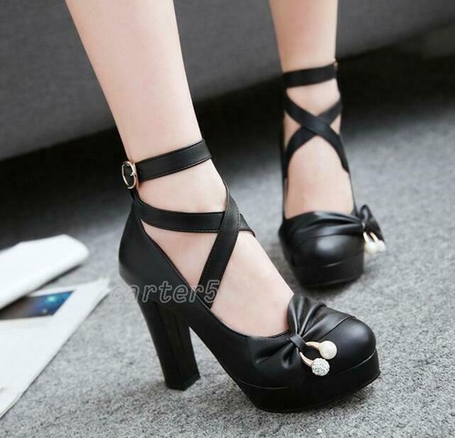 Scarpe donna plateau punta