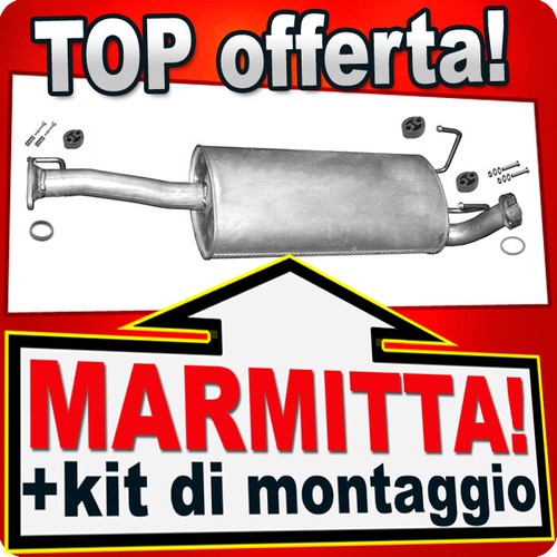 Silenziatore centrale per - silenziatore,