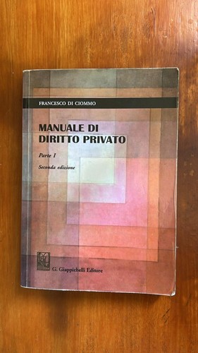 Manuale diritto privato - manuale,