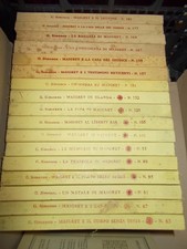LOTTO 15 libri Georges Simenon Mondadori Girasole romanzi Commissario Maigret