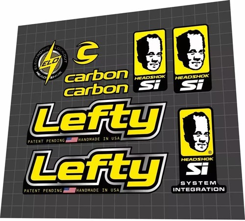 Set decalcomanie lefty - set,