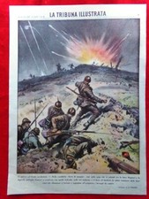 Copertina Tribuna Illustrata nr. 42 del 1939 WW2 Linea Maginot Sigfrido Francesi