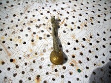 VECCHIO CAMPANELLINO CAMPANELLO IN OTTONE INCISO