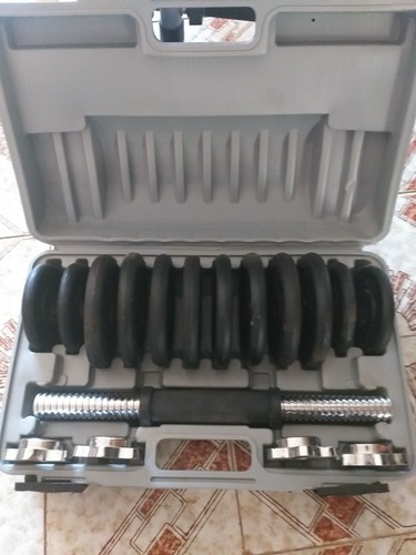 Set manubri totale - manubri, disco