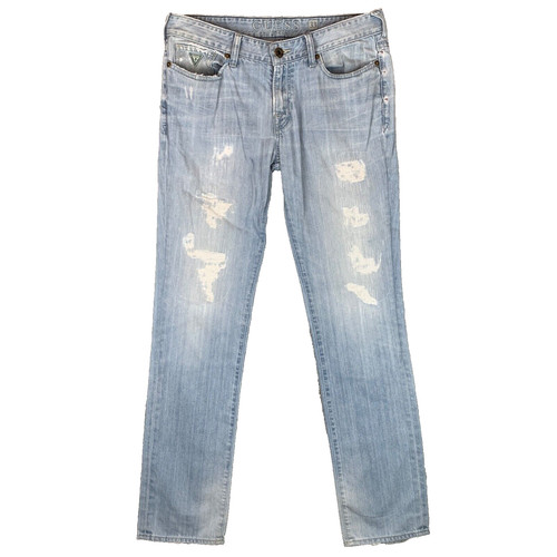Jeans uomo guess blu chiaro - jeans,