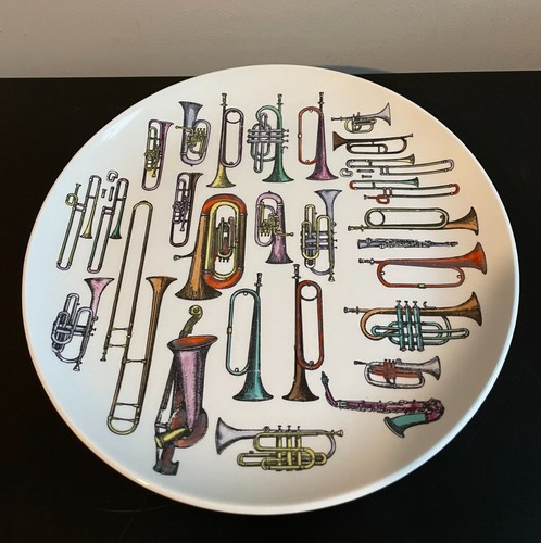 Fornasetti milano plate - milano, 10.25"