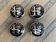 4 Tappi Coprimozzo ALFA ROMEO