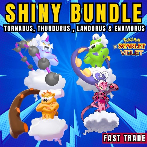 Shiny tornadus thundurus - shiny,