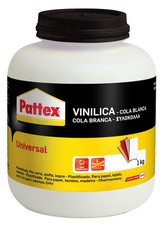 Pattex Colla Vinilica Universale, Colla Vinilica 1 kg, Colla Liquida, (p6D)