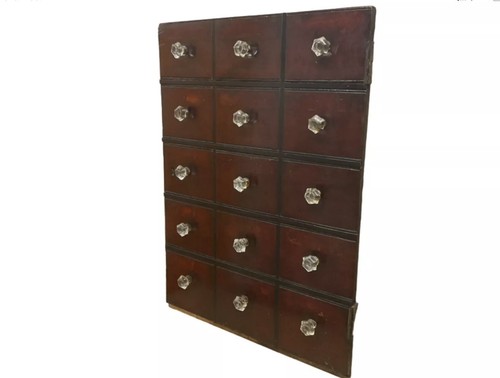 Antico pannello cassetto