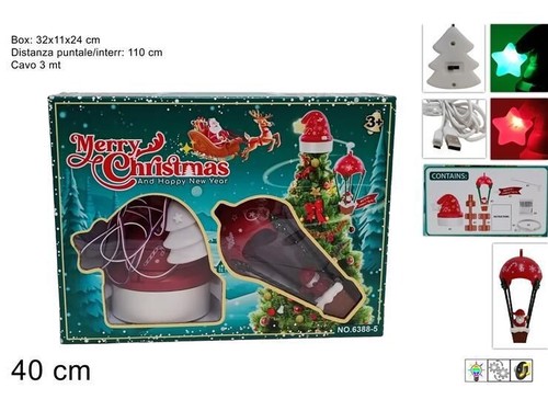 Puntale albero natale - albero,