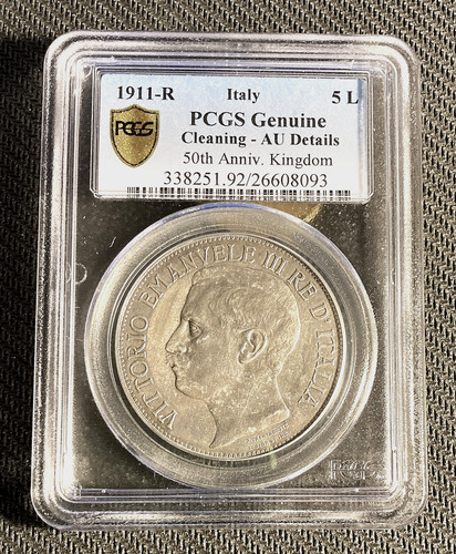 Italia 1911 lire - italia, rarissima