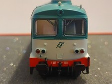Rivarossi Art R1758 LOCOMOTIVA DIESEL FS D445 1074 NAVETTA ho 1/87 Epoca V-VI