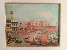 CANALETTO STAMPA VENEZIA ANNI