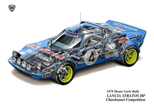 Poster parete lancia - parete,