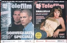 Telefilm Magazine N 11 2005 20 2006 Prison Break Smallville Erica Durance Alias