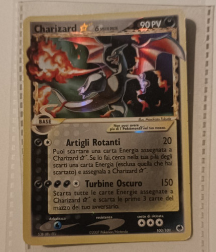 Charizard gold star delta - charizard,