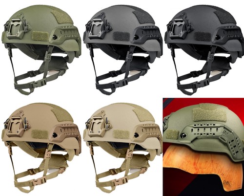 Casco tattico fibra - tattico, in