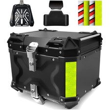 Bauletto Moto, 45L, Alluminio